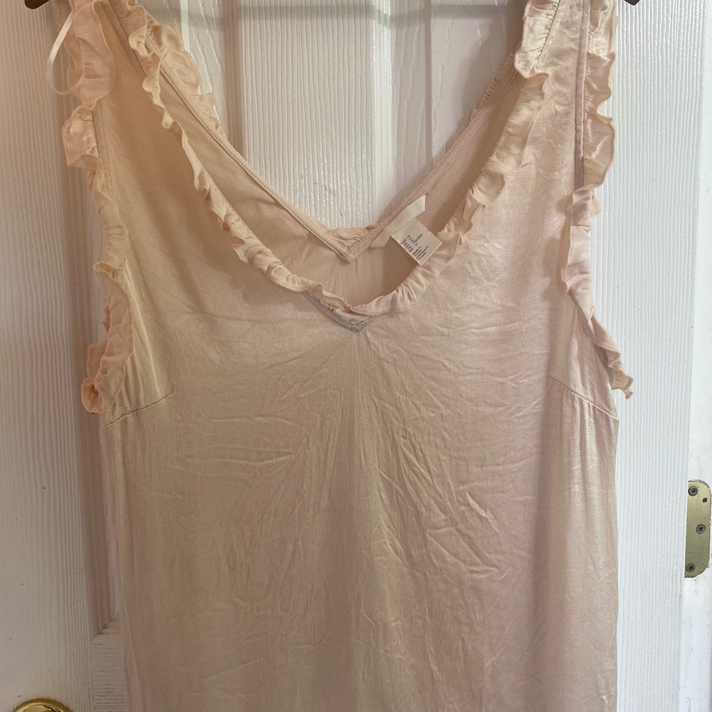 Cutest Light Pink Silk H&M tank size XL